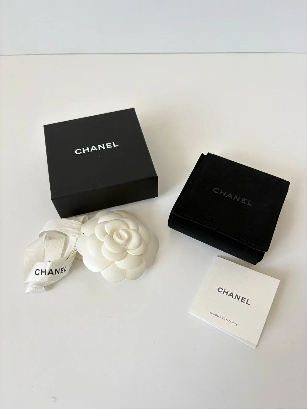 CHANEL Empty Jewelry Gift Box Bundle (5 Piece)